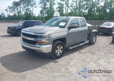 2017 Chevrolet Silverado 1500 1Lt из США, поврежденный, VIN 1GCRCREC6HZ258620
